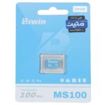 کارت حافظه Biwin MicroSDHC مدل MS100 کلاس U1 / 10 ظرفیت 32GB - آبی (گارانتی متین)