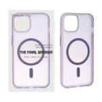 قاب اورجینال Unique Case کرکره ای مات MagSafe مدل Apple iPhone 13 / iPhone 14 - بنفش (پک دار)
