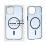قاب اورجینال Unique Case کرکره ای مات MagSafe مدل Apple iPhone 13 / iPhone 14 - سرمه ای (پک دار)
