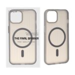 قاب اورجینال Unique Case کرکره ای مات MagSafe مدل Apple iPhone 13 / iPhone 14 - دودی (پک دار)