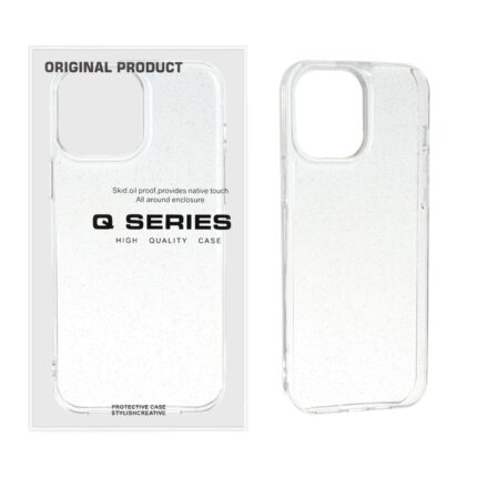قاب Q Series رزینی شفاف اکلیلی Apple iPhone 13 Pro Max (پک دار) - MPS