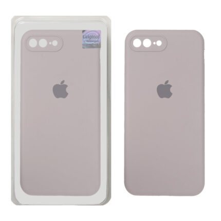قاب سیلیکونی پاک کنی اورجینال Master Quality مدل Apple iPhone 7 Plus / iPhone 8 Plus - خاکی (پک دار)