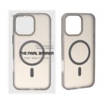 قاب اورجینال Unique Case کرکره ای مات MagSafe مدل Apple iPhone 16 Pro Max - دودی (پک دار)