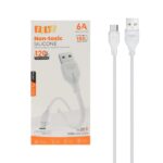 کابل شارژ فست pqbd Type-C مدل PQ-C04C 120W - سفید