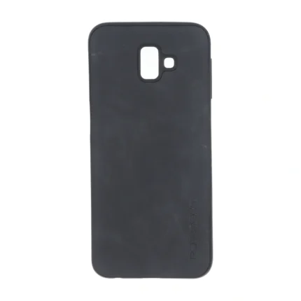 قاب طرح چرم Porsche مدل Samsung Galaxy J6 Plus / J610 - مشکی