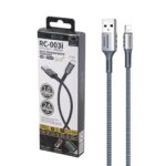 کابل شارژ فست آیفون Remax مدل RC-003i - نقره ای