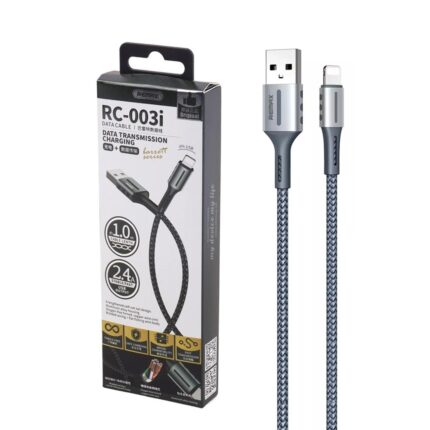 کابل شارژ فست آیفون Remax مدل RC-003i - نقره ای