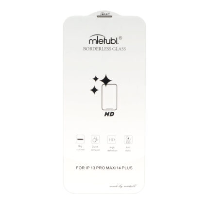 محافظ صفحه نمایش شیشه ای Mietubl ESD Anti Static بدون حاشیه Apple iPhone 13 Pro Max / iPhone 14 Plus