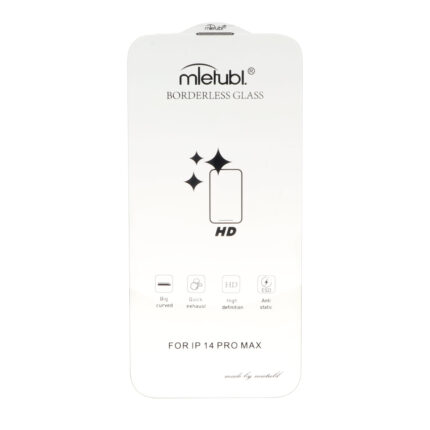 محافظ صفحه نمایش شیشه ای Mietubl ESD Anti Static بدون حاشیه Apple iPhone 14 Pro Max