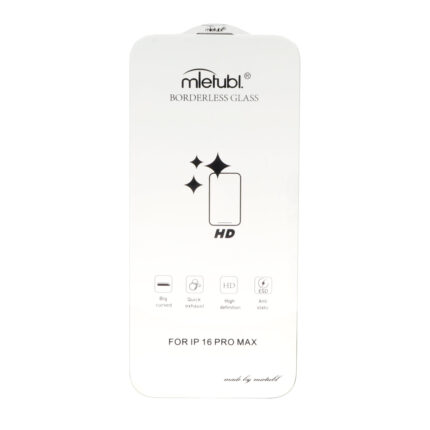 محافظ صفحه نمایش شیشه ای Mietubl ESD Anti Static بدون حاشیه Apple iPhone 16 Pro Max