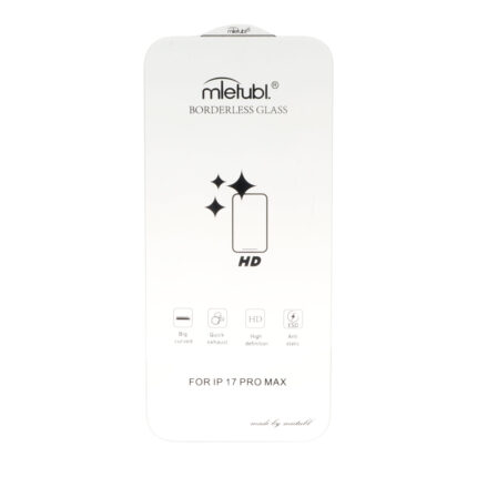 محافظ صفحه نمایش شیشه ای Mietubl ESD Anti Static بدون حاشیه Apple iPhone 17 Pro Max