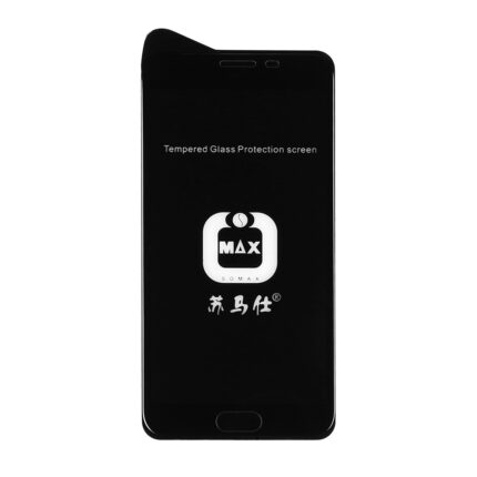 محافظ صفحه نمایش شیشه ای Samsung J4 - 2018 - Full Cover SoMax - درجه یک (بدون پک) - مشکی