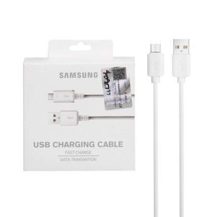 کابل شارژ اندروید Samsung مدل S7-EU - سفید (گارانتی پارتیان پایا) درجه یک