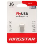 KingStar Fly KS232 USB2.0 Flash Memory-16GB نقره ای(گارانتی متین)