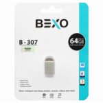 فلش مموری BEXO USB2.0 مدل B-307 ظرفیت 64GB - نقره ای (گارانتی داده پردازی آواتک)