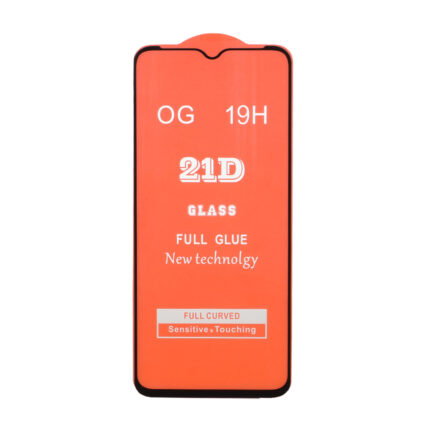 محافظ صفحه نمایش شیشه ای Samsung A12 / A02 / A02S / A03 / A03S / A03 Core / A04 / A04S / A04E / A13 / A23 / A32 5G / M02 / M04 / M12 / M13 / M23 / M33 /F13 / A1 Plus / A2 Plus / M4 / M5 / C30 / C30S - Full Cover 21D (بدون پک)