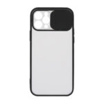قاب پشت مات محافظ لنزدار کشویی Apple iPhone 12 Pro - مشکی