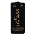 محافظ صفحه نمایش شیشه ای درجه یک Samsung Galaxy A750 / J4 Core / J4 Plus / J6 Plus / J8 / A8 Plus / A6 Plus / A7 2018 - Full Cover OG - ESD OVOG - مشکی (بدون پک)