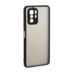 قاب پشت مات محافظ لنزدار Xiaomi Poco X3 GT / Note 10 Pro 5G - مشکی قرمز