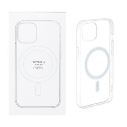 قاب شفاف Apple iPhone 13 / iPhone 14 با قابلیت شارژ MagSafe (پک دار)