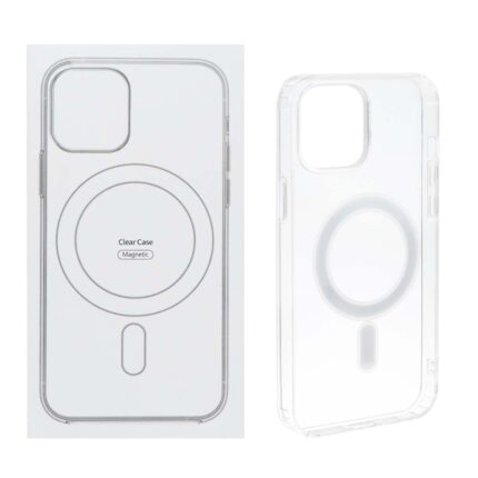 قاب شفاف Apple iPhone 12 Pro Max با قابلیت شارژ MagSafe (پک دار)