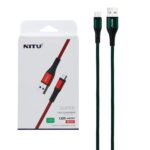 کابل شارژ فست اندروید NITU مدل NC121 - سبز (گارانتی 12 ماه تعویض نیکان همراه)