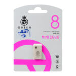 Queen Mini Ecco USB2.0 Flash Memory-8GB نقره ای (گارانتی مادام العمر شرکت آی تین)