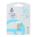 Queen UNIQUE USB2.0 Flash Memory-16GB نقره ای (گارانتی مادام العمر شرکت آی تین)