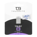 TRUEBYTE TRUST USB2.0 Flash Memory-8GB نقره ای (گارانتی مادام العمر شرکت آی تین)