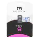 TRUEBYTE TREND USB2.0 Flash Memory-8GB مشکی (گارانتی مادام العمر شرکت آی تین)