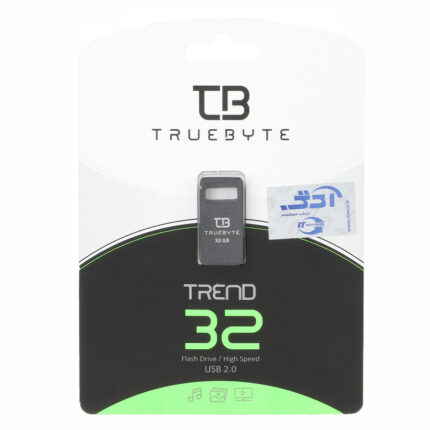 TRUEBYTE TREND USB2.0 Flash Memory-32GB مشکی (گارانتی مادام العمر شرکت آی تین)