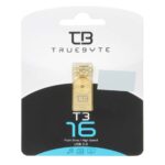 TRUEBYTE T3 USB2.0 Flash Memory-16GB طلایی (گارانتی مادام العمر شرکت آی تین)