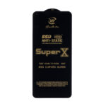 محافظ صفحه نمایش آنتی استاتیک Samsung A11 / M11 / Xiaomi Note 9 / Huawei Nova 8i / Honor 50 Lite / Xiaomi Mi 11 Lite - Full Cover Super X - مشکی (بدون پک)