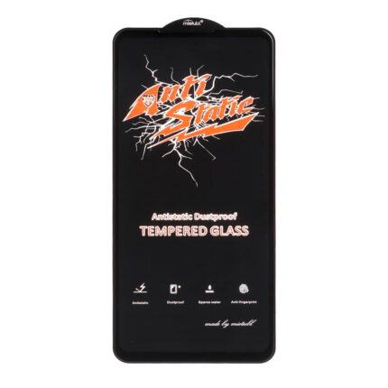 محافظ صفحه نمایش شیشه ای Samsung A21S / F52 / Xiaomi Poco X3 GT / Poco F4 GT / Redmi Note 10 Pro 5G - Full Cover Anti Static Mietubl (بدون پک) - مشکی