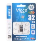 نقره ای (گارانتی مادام‌العمر رایانه نوین سگال) Vicco man VC382 S USB3.0 Flash Memory - 32GB