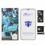 محافظ صفحه نمایش شیشه ای Full Cover Esd-SG مدل iPhone 12 Pro Max (پک دار)