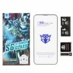 محافظ صفحه نمایش شیشه ای Full Cover Esd-SG مدل Apple iPhone 13 / iPhone 13 Pro / iPhone 14 / 16e (پک دار)