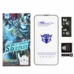 محافظ صفحه نمایش شیشه ای Full Cover Esd-SG مدل iPhone 14 Plus (Max) / 13 Pro Max (پک دار)