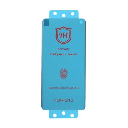 محافظ صفحه نمایش Full Cover Polymer nano Privacy مدل Samsung S10