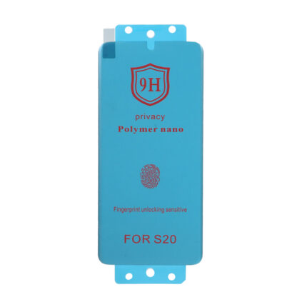 محافظ صفحه نمایش Full Cover Polymer nano Privacy مدل Samsung S20