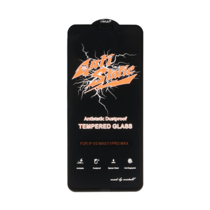محافظ صفحه نمایش شیشه ای Apple iPhone X max / iPhone XS Max / iPhone 11 pro max- Full Cover Anti Static Mietubl (بدون پک) - مشکی