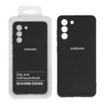 قاب نیو سیلیکون محافظ لنزدار RFF مدل Samsung S21 FE مشکی (پک دار)
