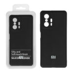 قاب نیو سیلیکون محافظ لنزدار RFF مدل Xiaomi Mi 11T / Mi 11T Pro مشکی (پک دار)
