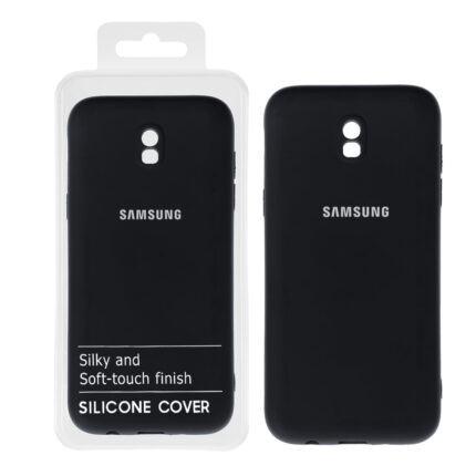 قاب نیو سیلیکون محافظ لنزدار RFF مدل Samsung J5 Pro - مشکی کد 1 (پک دار)