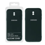 قاب نیو سیلیکون محافظ لنزدار RFF مدل Samsung J5 Pro - سبز تیره (پک دار)
