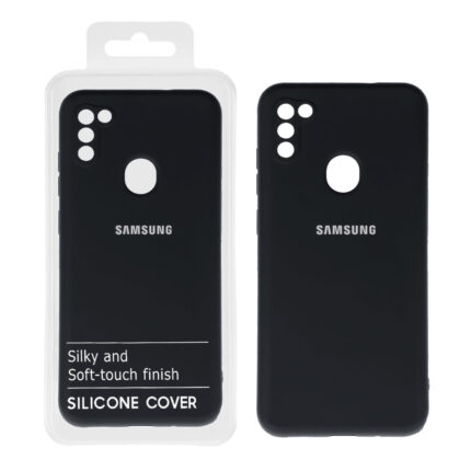 قاب نیو سیلیکون محافظ لنزدار RFF مدل Samsung A11 / M11 - مشکی کد 1 (پک دار)