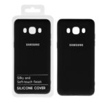 قاب نیو سیلیکون محافظ لنزدار RFF مدل Samsung J510 / 5J-2016 - مشکی (پک دار)