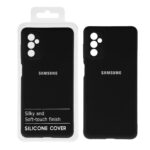 قاب نیو سیلیکون محافظ لنزدار RFF مدل Samsung M52 - مشکی (پک دار)