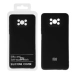 قاب نیو سیلیکون محافظ لنزدار RFF مدل Xiaomi Poco X3 / X3 Pro / X3 NFC - مشکی (پک دار)