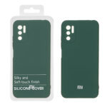 قاب نیو سیلیکون محافظ لنزدار RFF مدل Xiaomi Redmi Note 10 - 5G / Poco M3 Pro / Note 11 SE - سبز (پک دار)